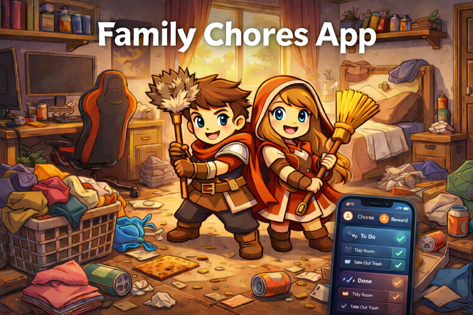 Screenshot of Family Chores App